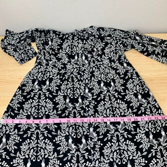 Boden Sylvia Dress Size US 8 Parrot Paradise Novelty Career Teacher Twee Funky - Picture 14 of 16